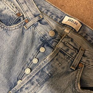 Agolde Lana Straight - Color Fiction - Size 26